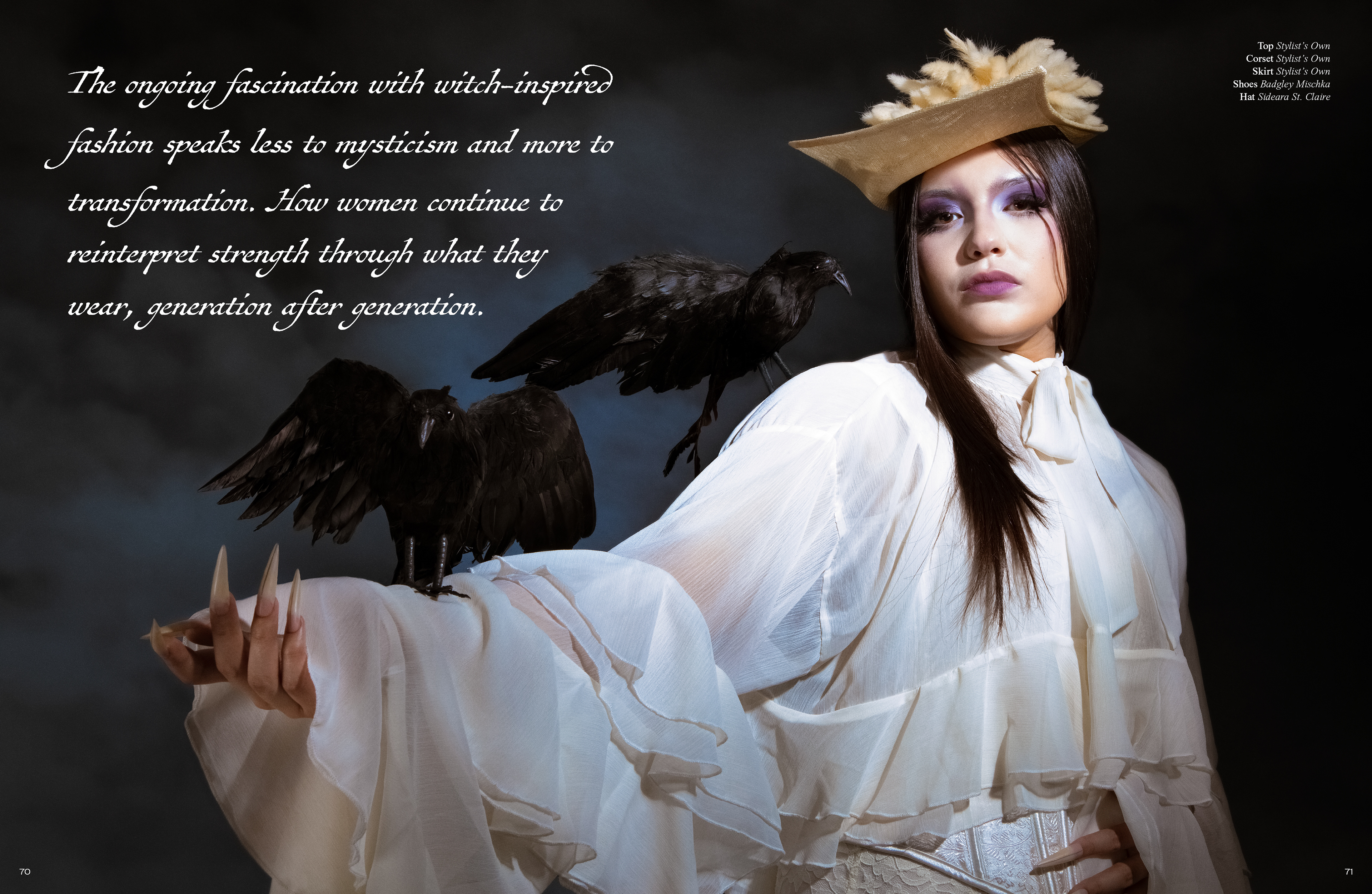 BLUSH MAGAZINE, FALL 2025 - SHE WHO BURNS