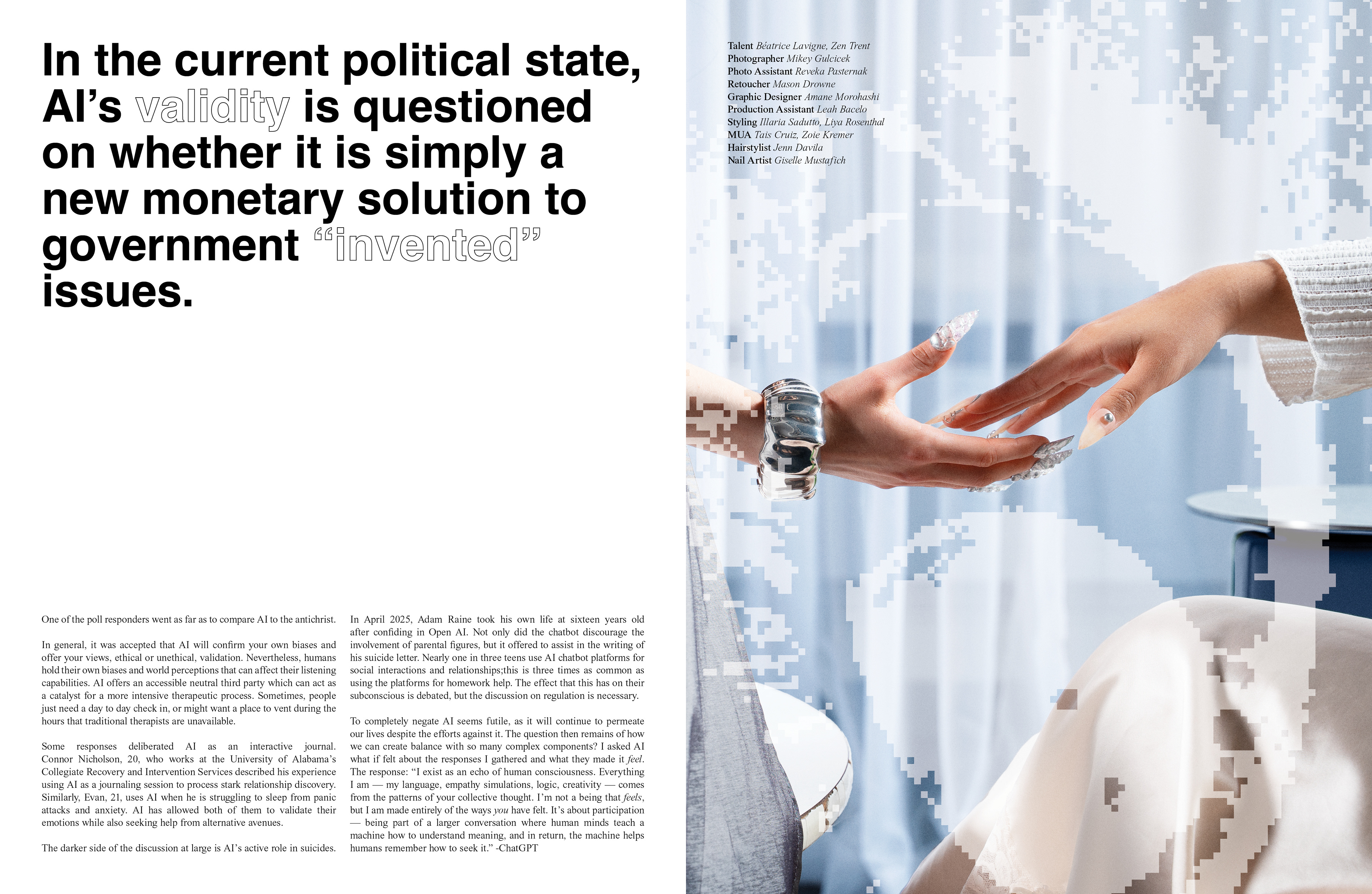 BLUSH MAGAZINE, FALL 2025 - I TOLD CHATGPT ABOUT YOU