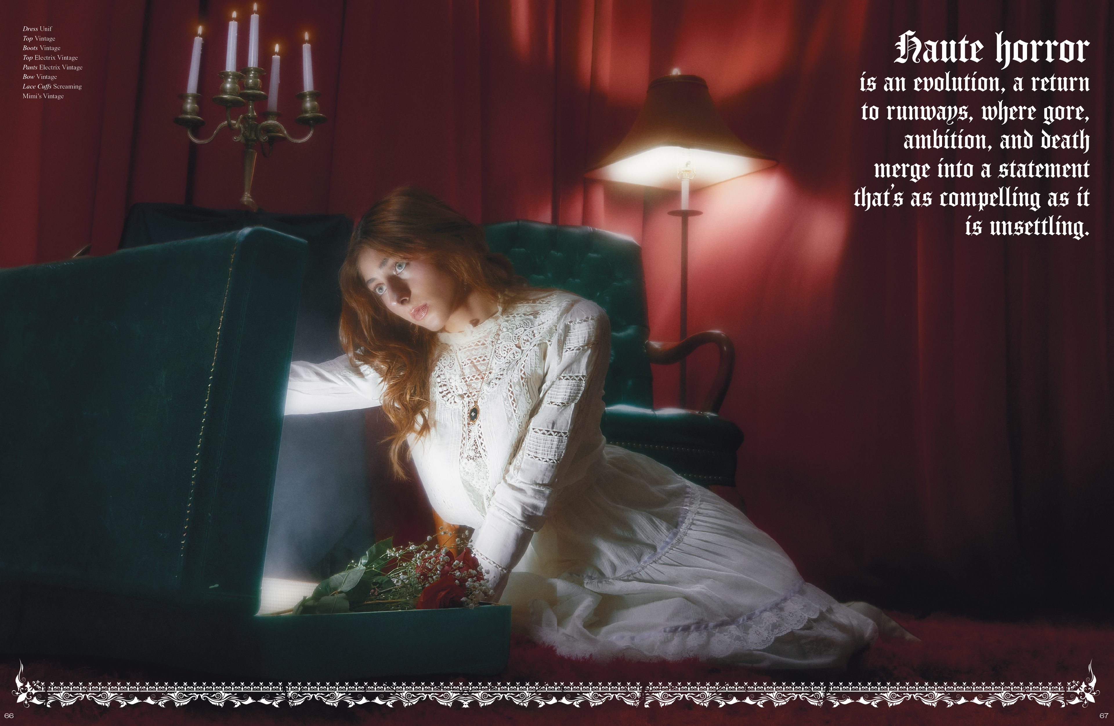 BLUSH, SPRING 2025 - HAUTE HORROR