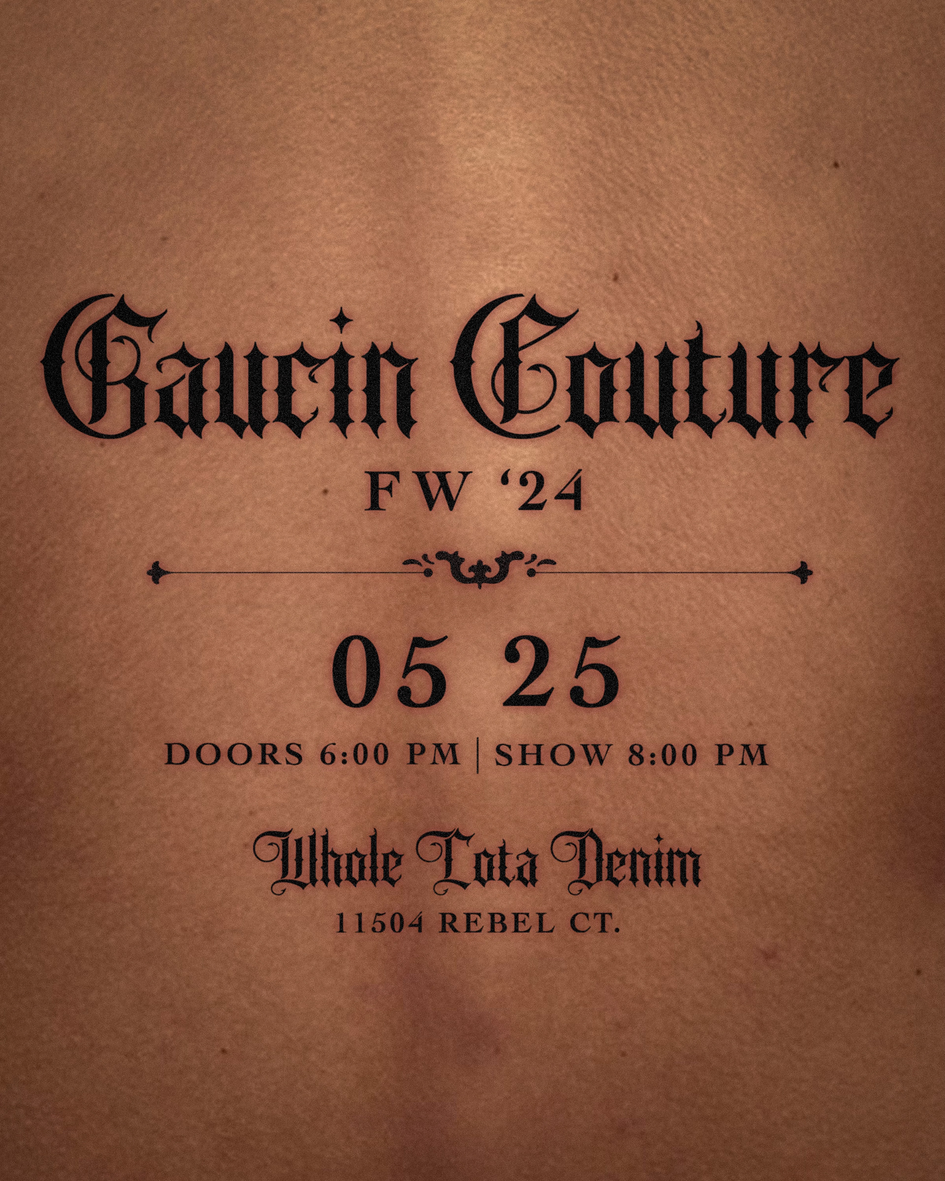 GAUCIN COUTURE FW 24