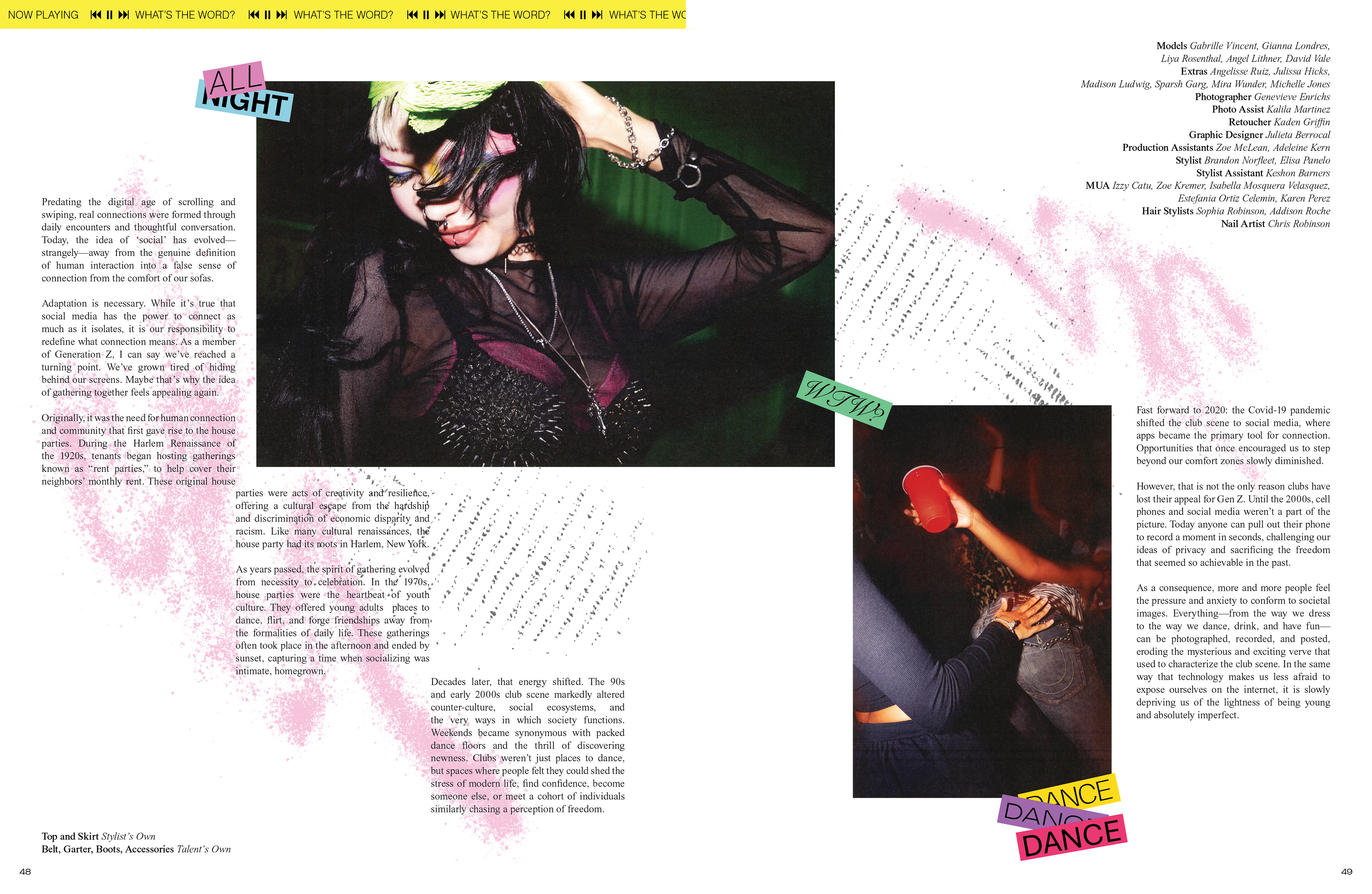 BLUSH MAGAZINE, FALL 2025 - WHAT'S THE WORD?