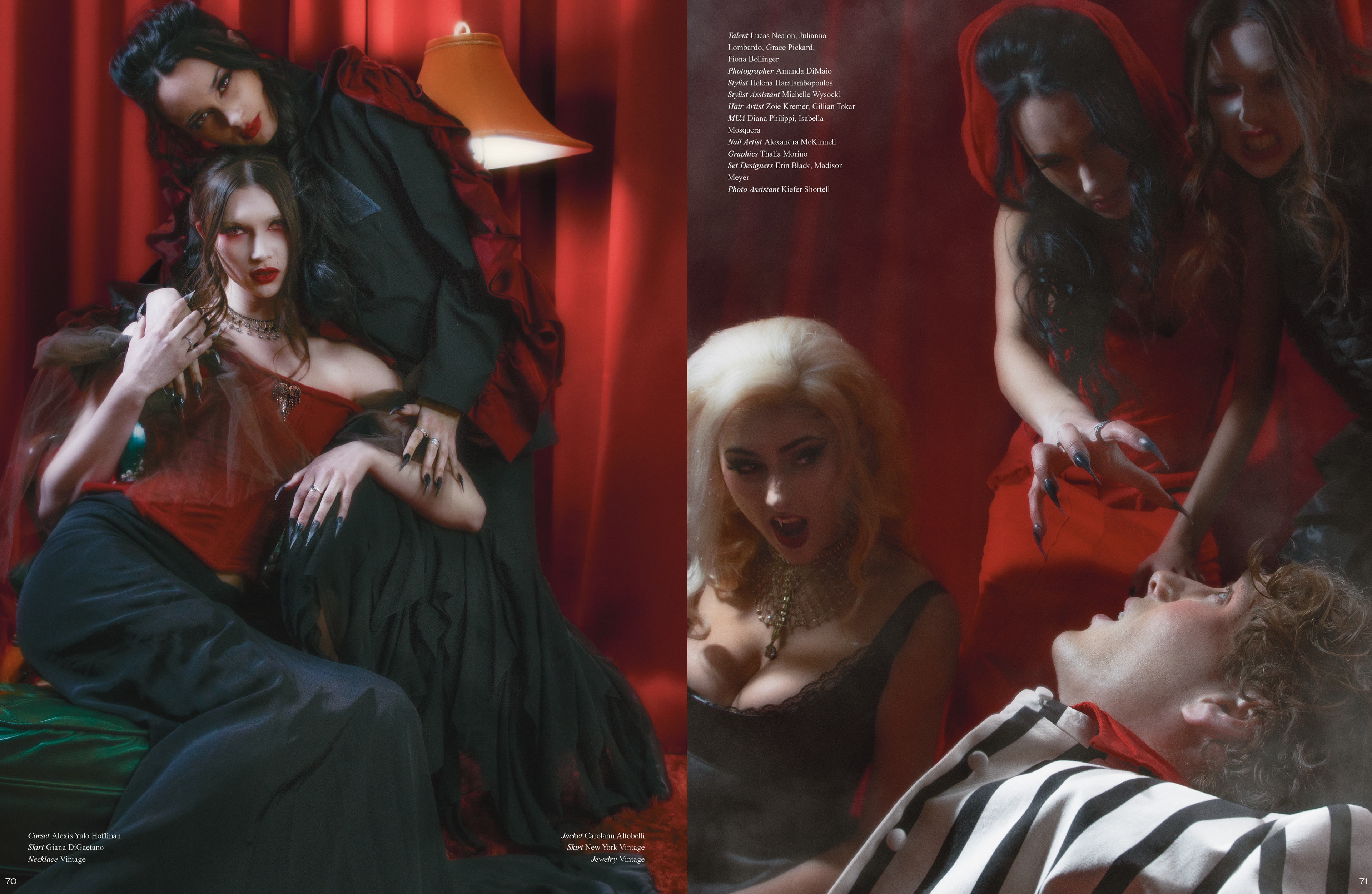 BLUSH, SPRING 2025 - HAUTE HORROR