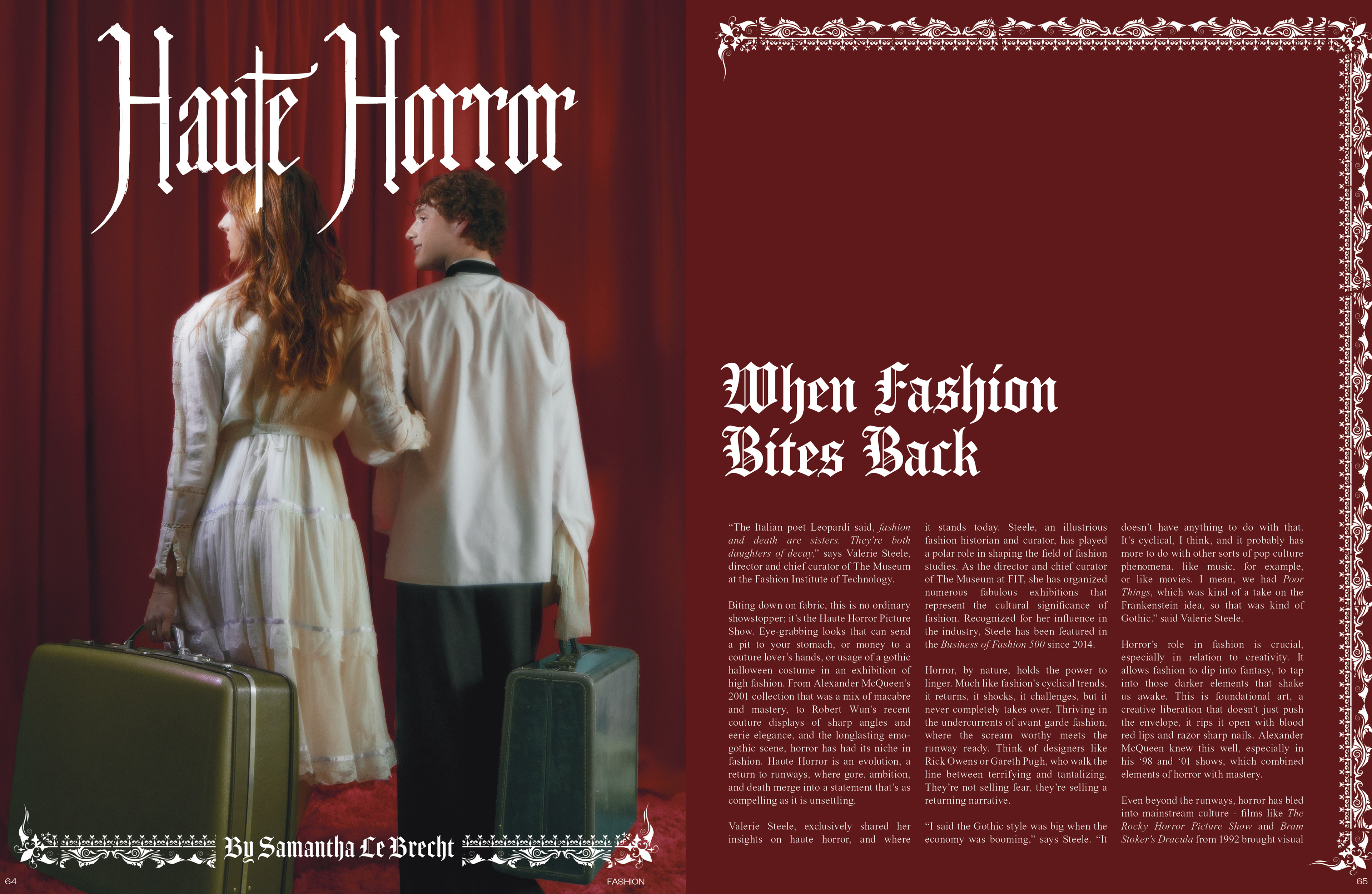 BLUSH, SPRING 2025 - HAUTE HORROR