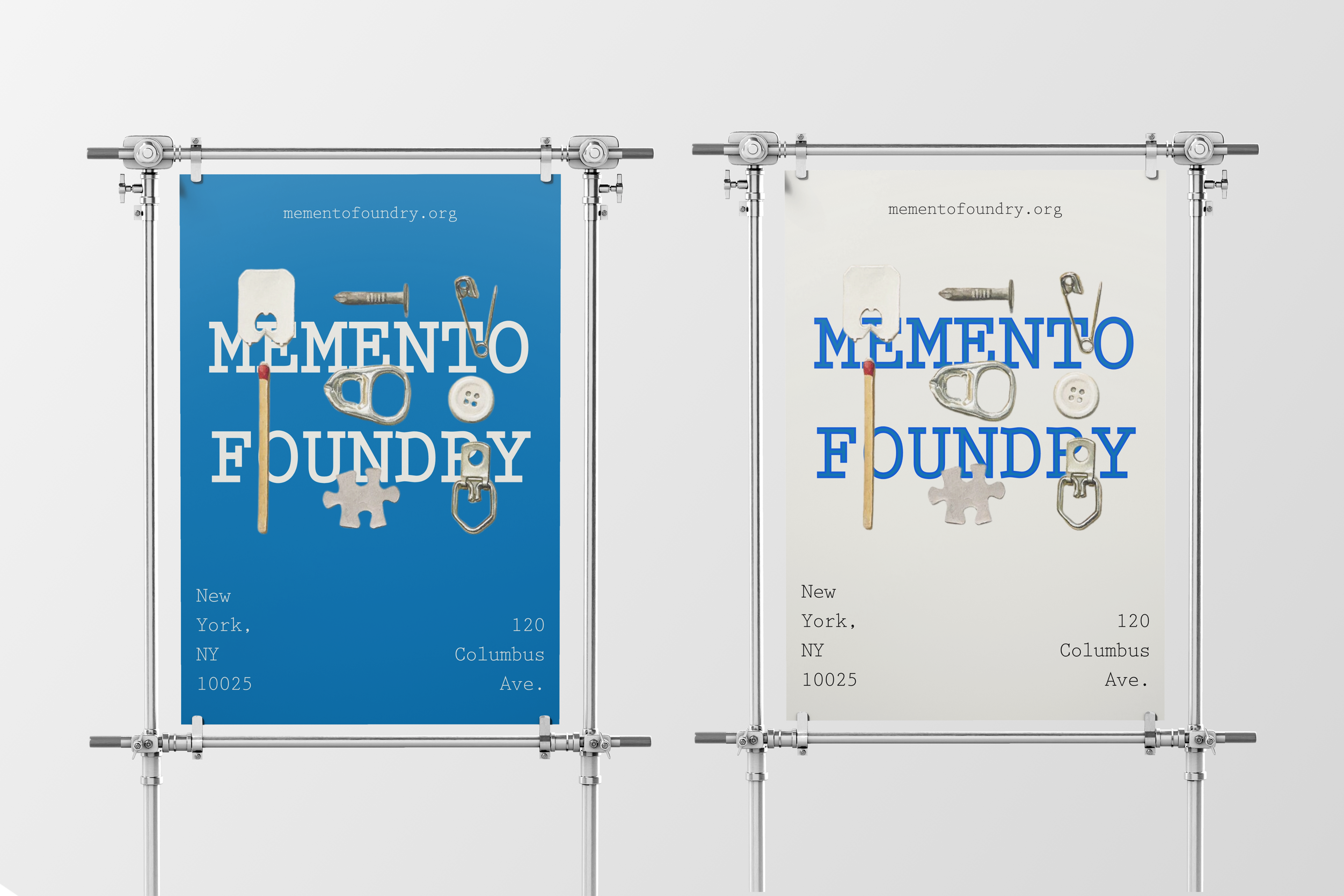 MEMENTO FACTORY ADVERTISEMENT MOCKUP