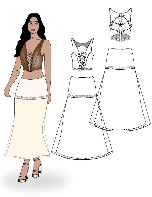 LOOK #3 "NATIVE AMERICAN DREAM"