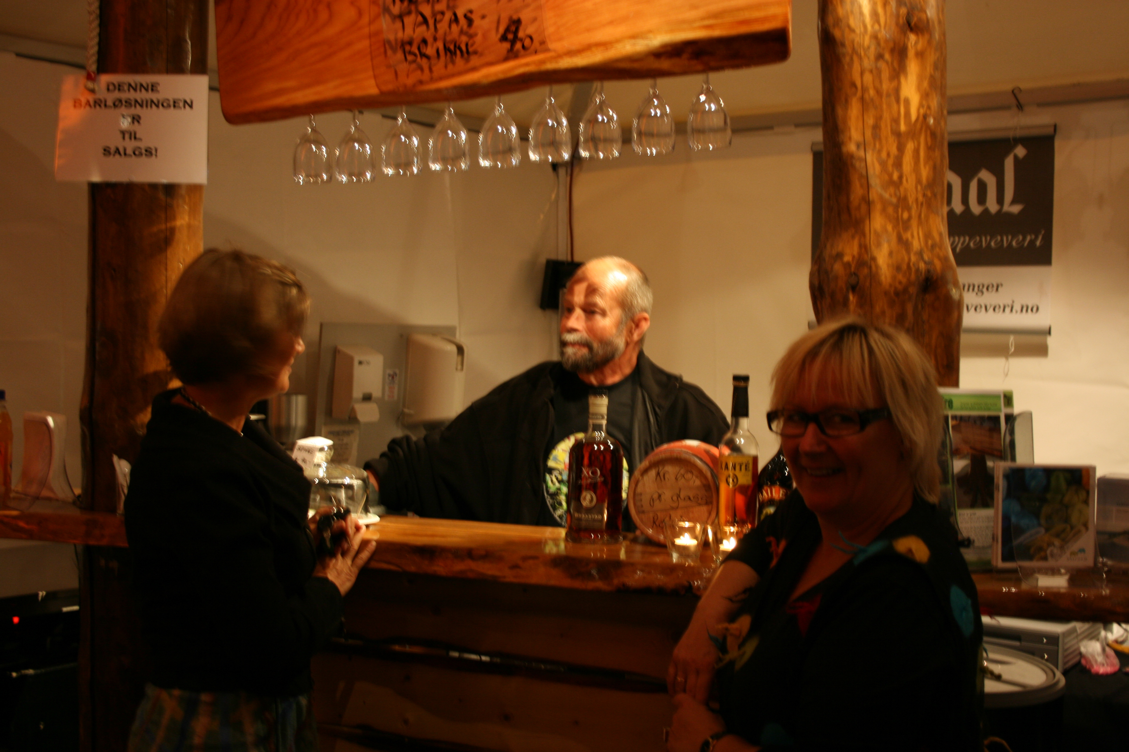 Ein original bar, som me presenterte på oljemessa i Stavanger i 2008.