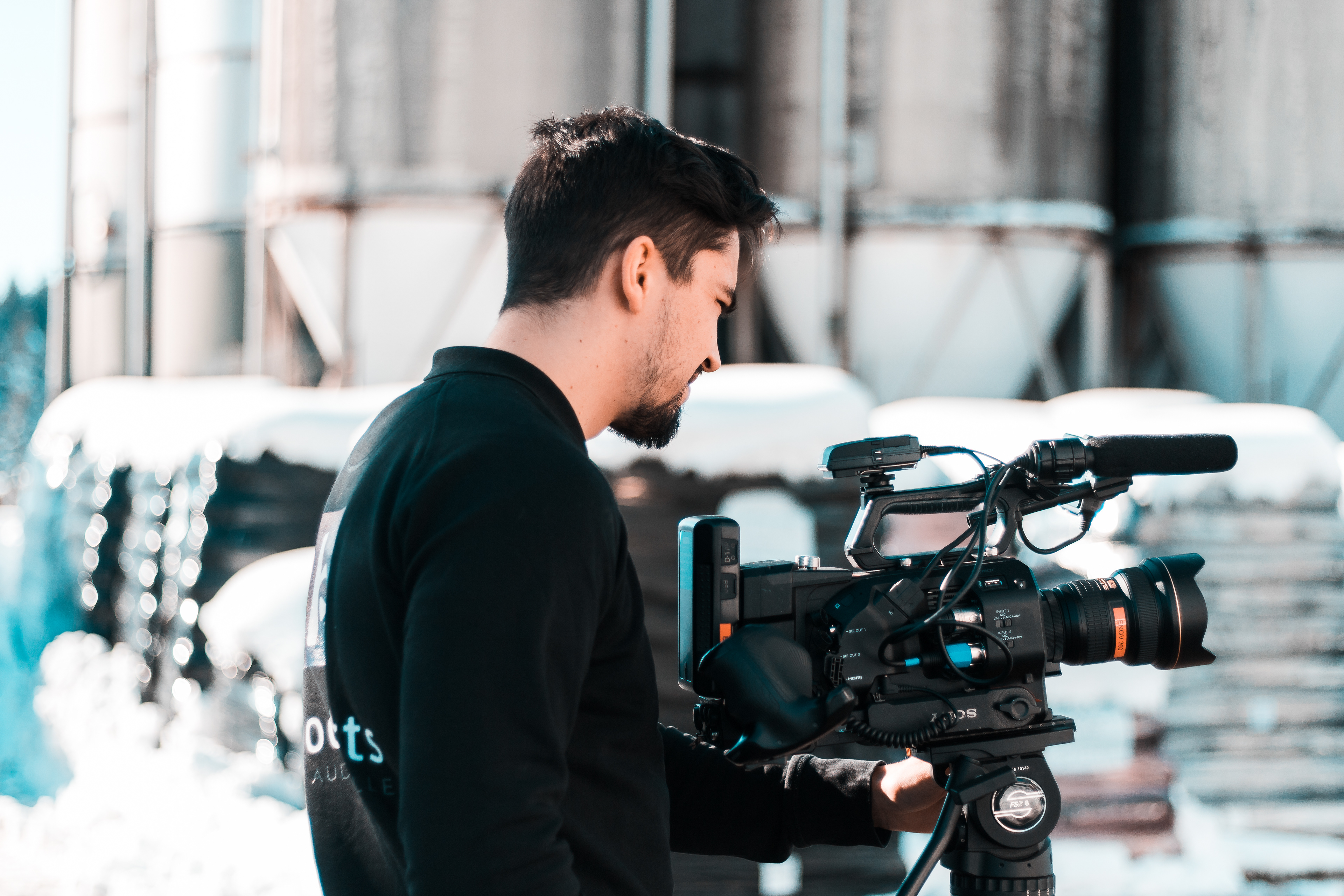 Cliché photo cadreur vidéo reportage