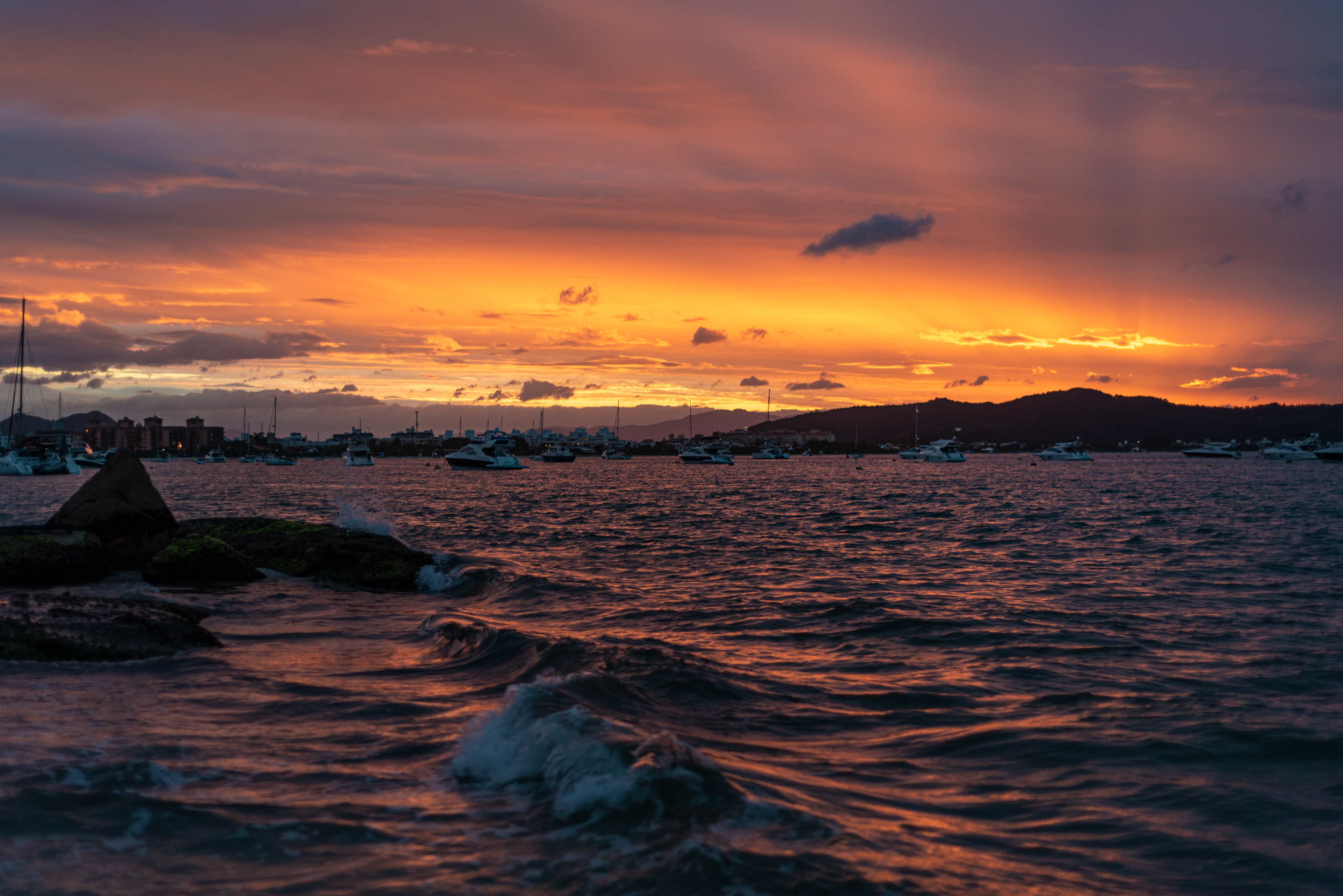 Atardecer en Jurere