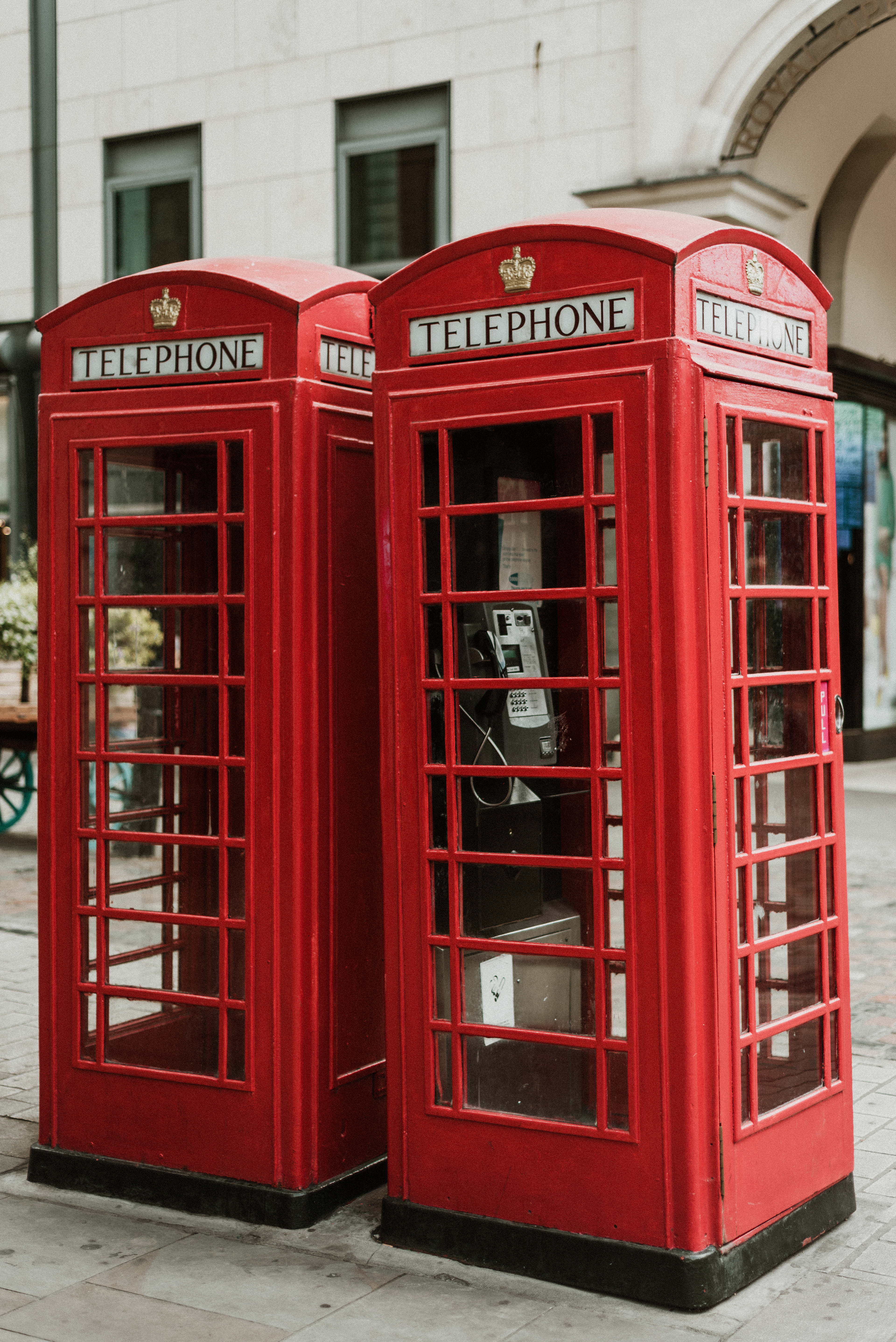 Cabinas en Londres