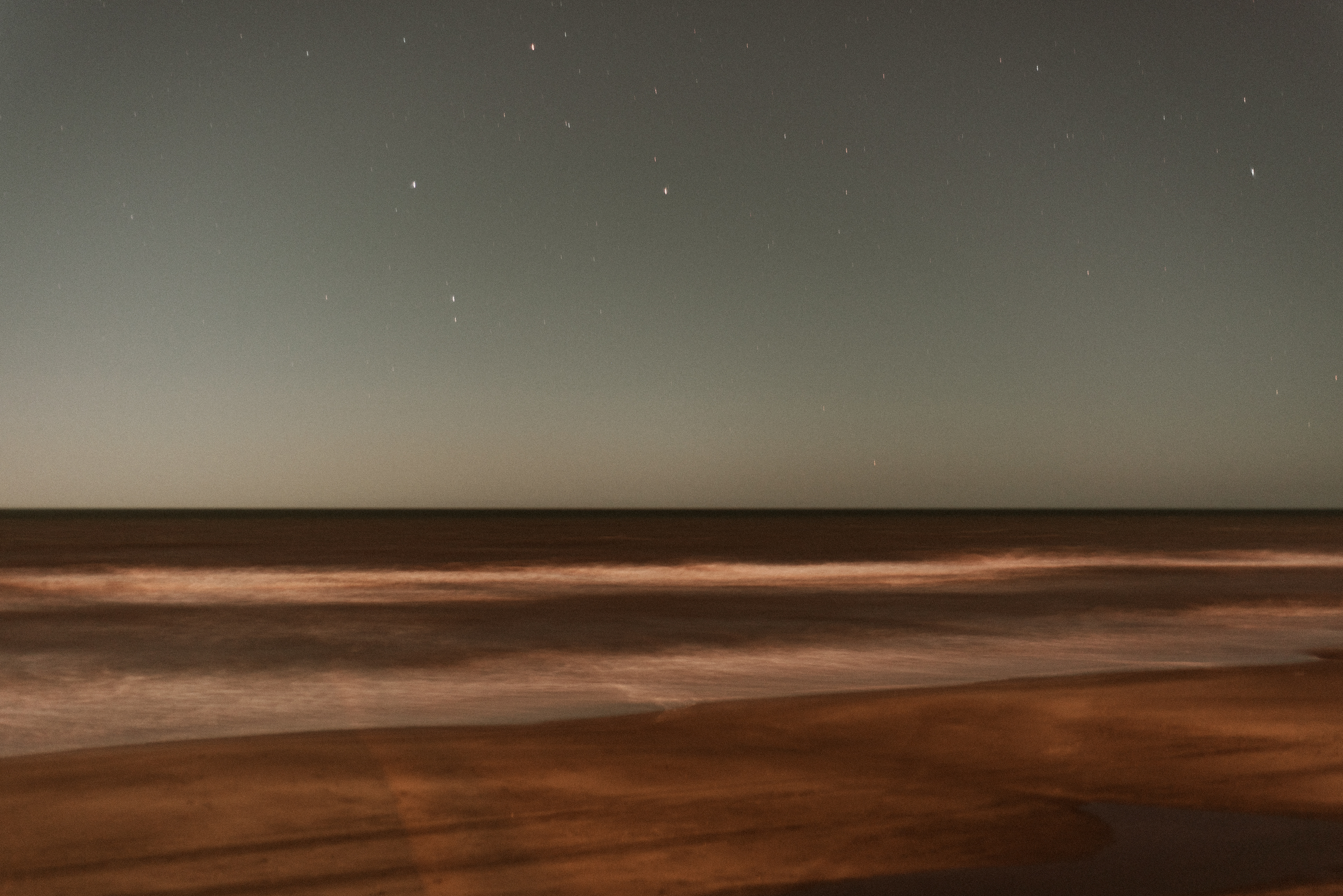 Playa de noche