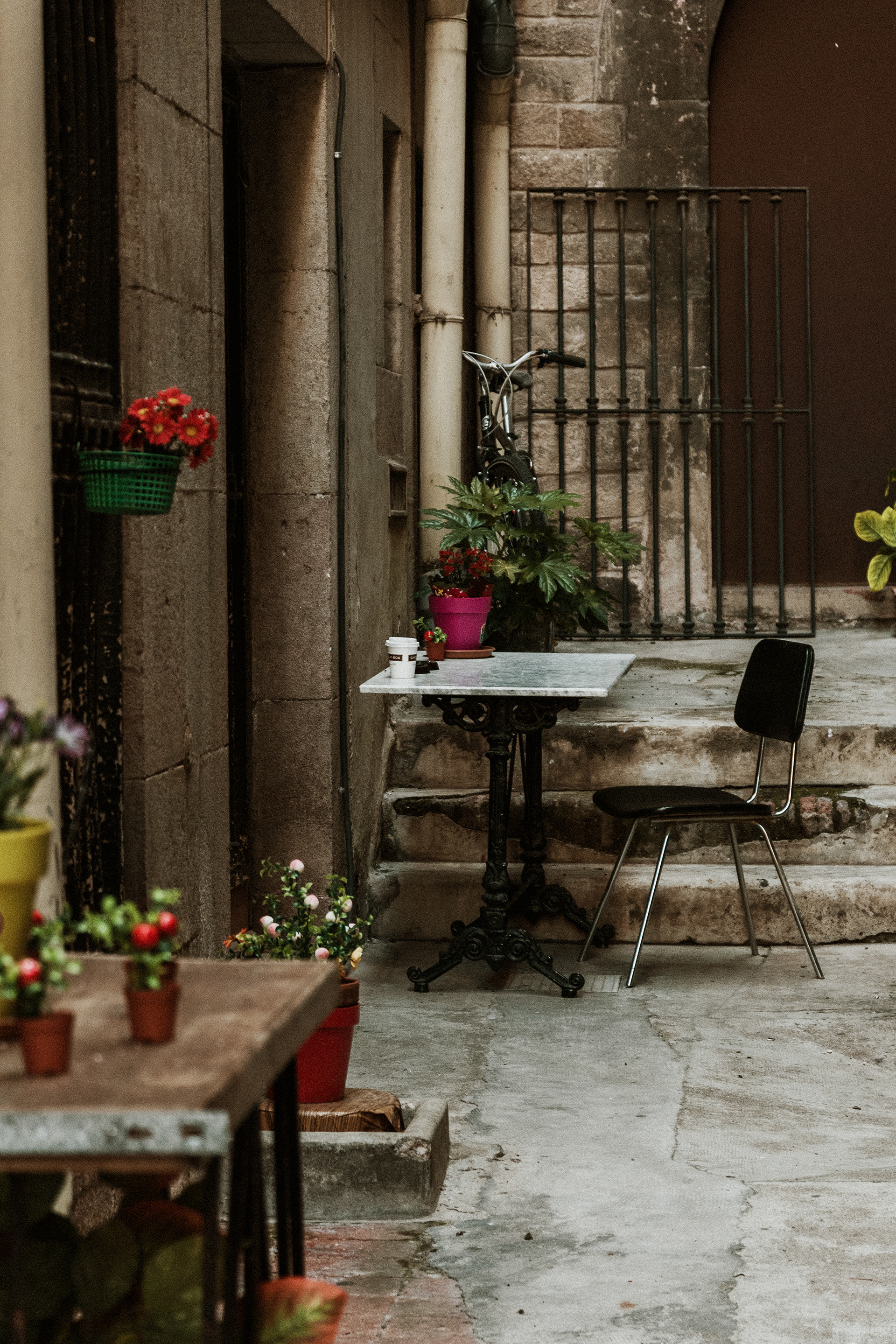 Callejón en Barcelona