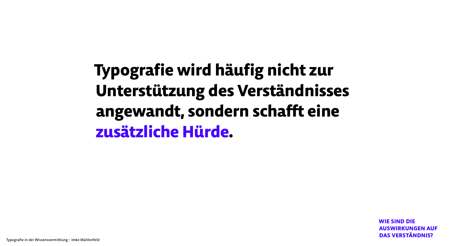 Auszug aus dem Vortrag