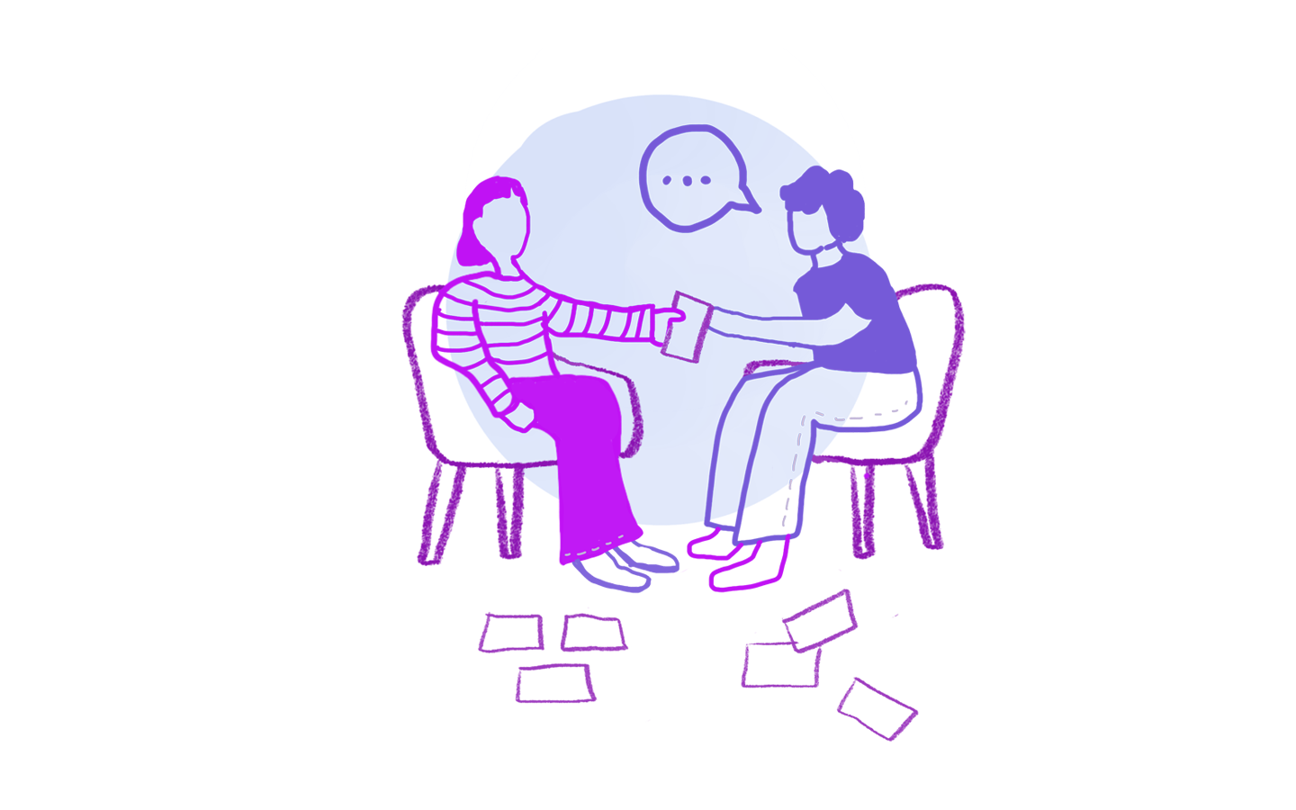 Illustration »Systemische Beratung«