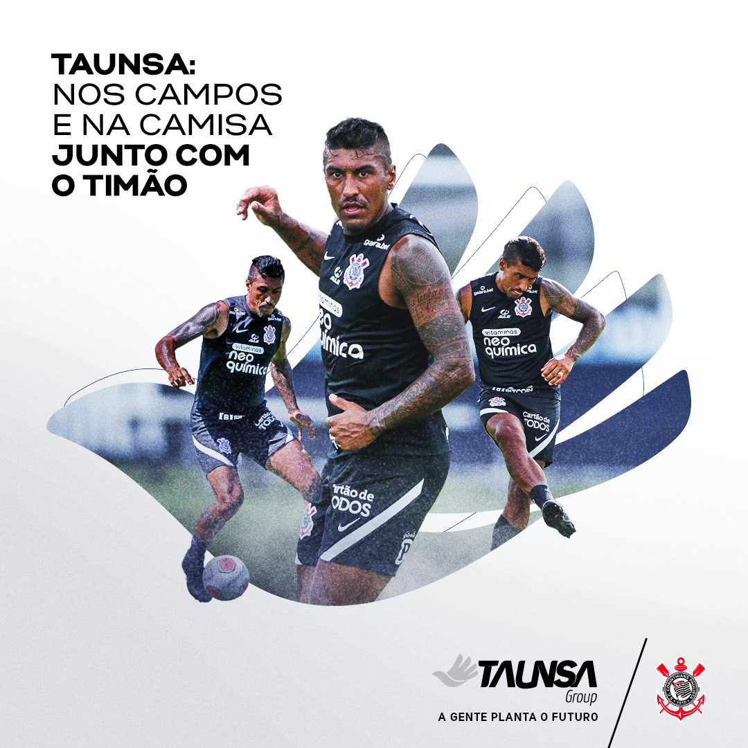 In the fields and on the shirt, always with Timão.