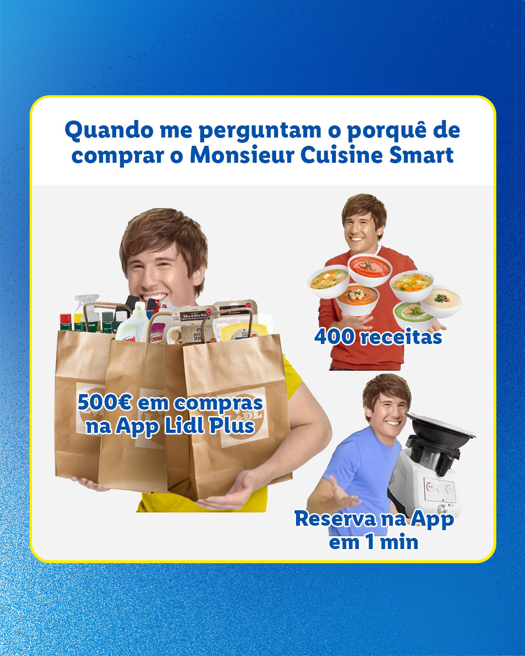 When they ask me why I bought the MC Smart: 400 recipes built-in, €500 in shopping credit, reserved on the app in 1 minute