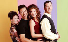 The cast of the TV show Will and Grace
