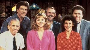 The cast of Cheers