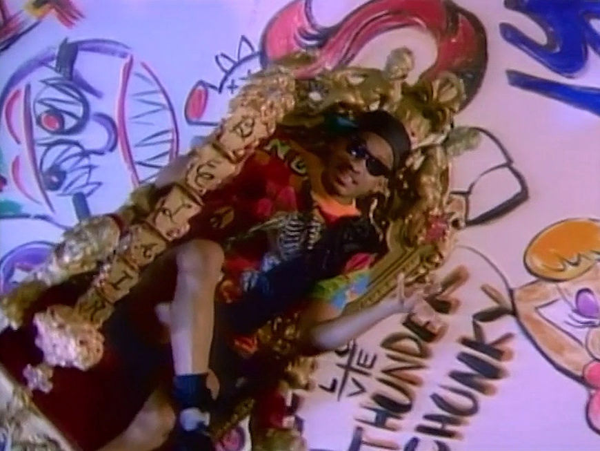 TV Show The Fresh Prince of Bel Air TV Show with Will sat on a throne.
