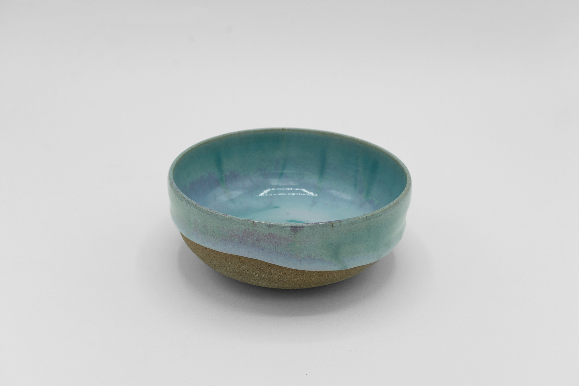 Egg Bowl, Stoneware, 2025, 7 x 3 ½in