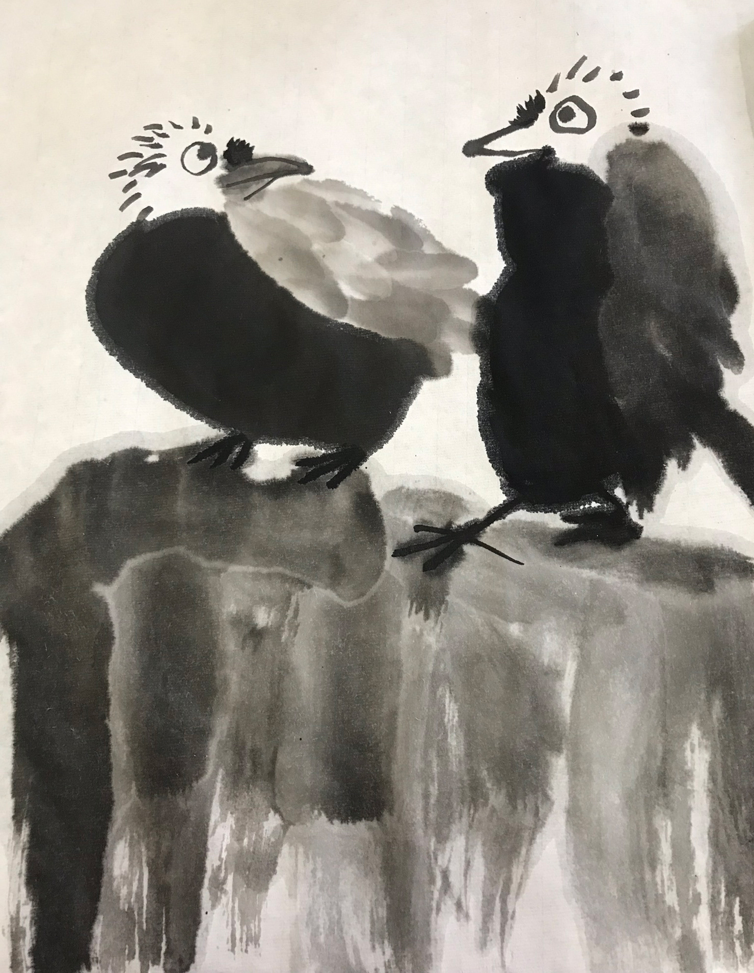 Conversation plumée