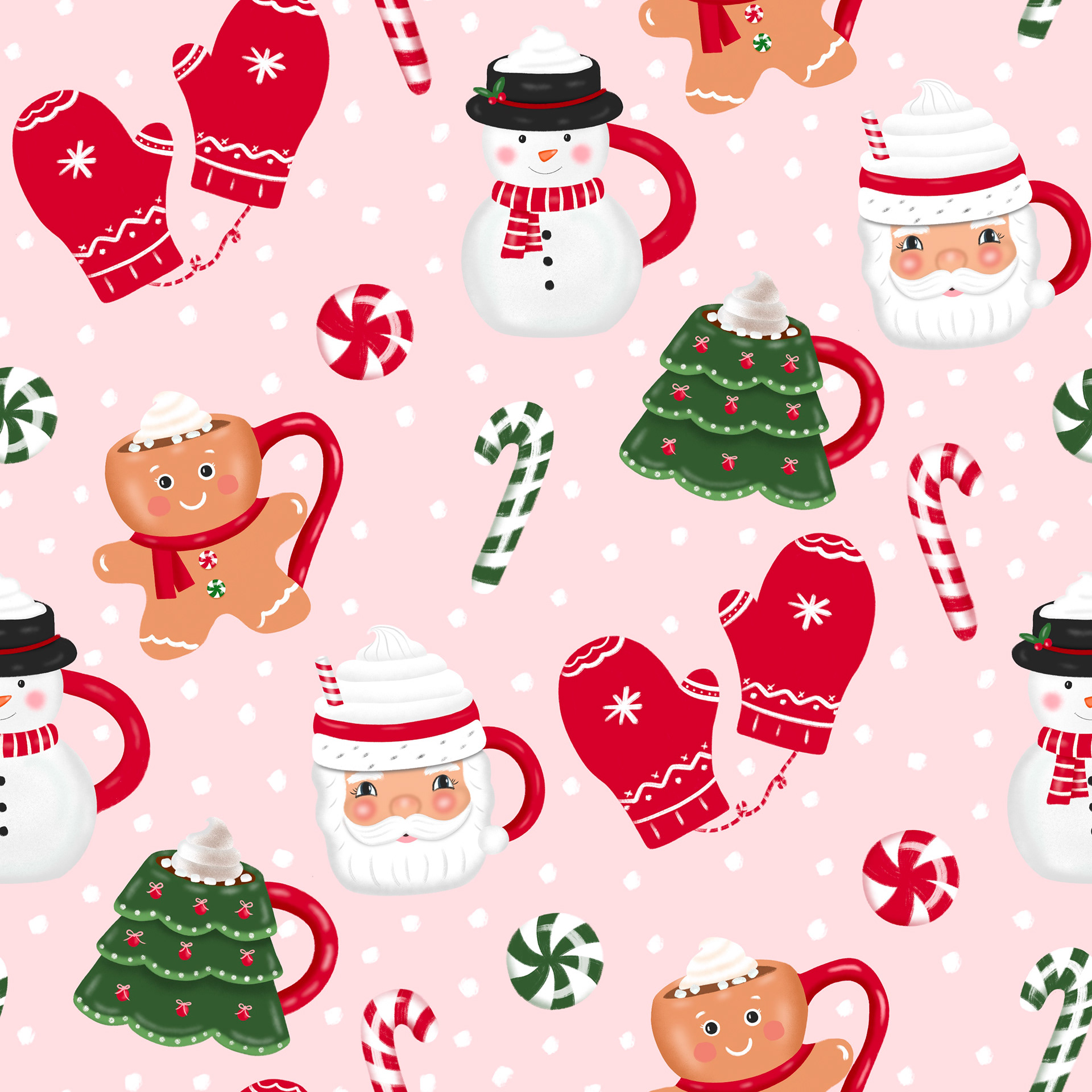 CUPS OF CHEER - PINK