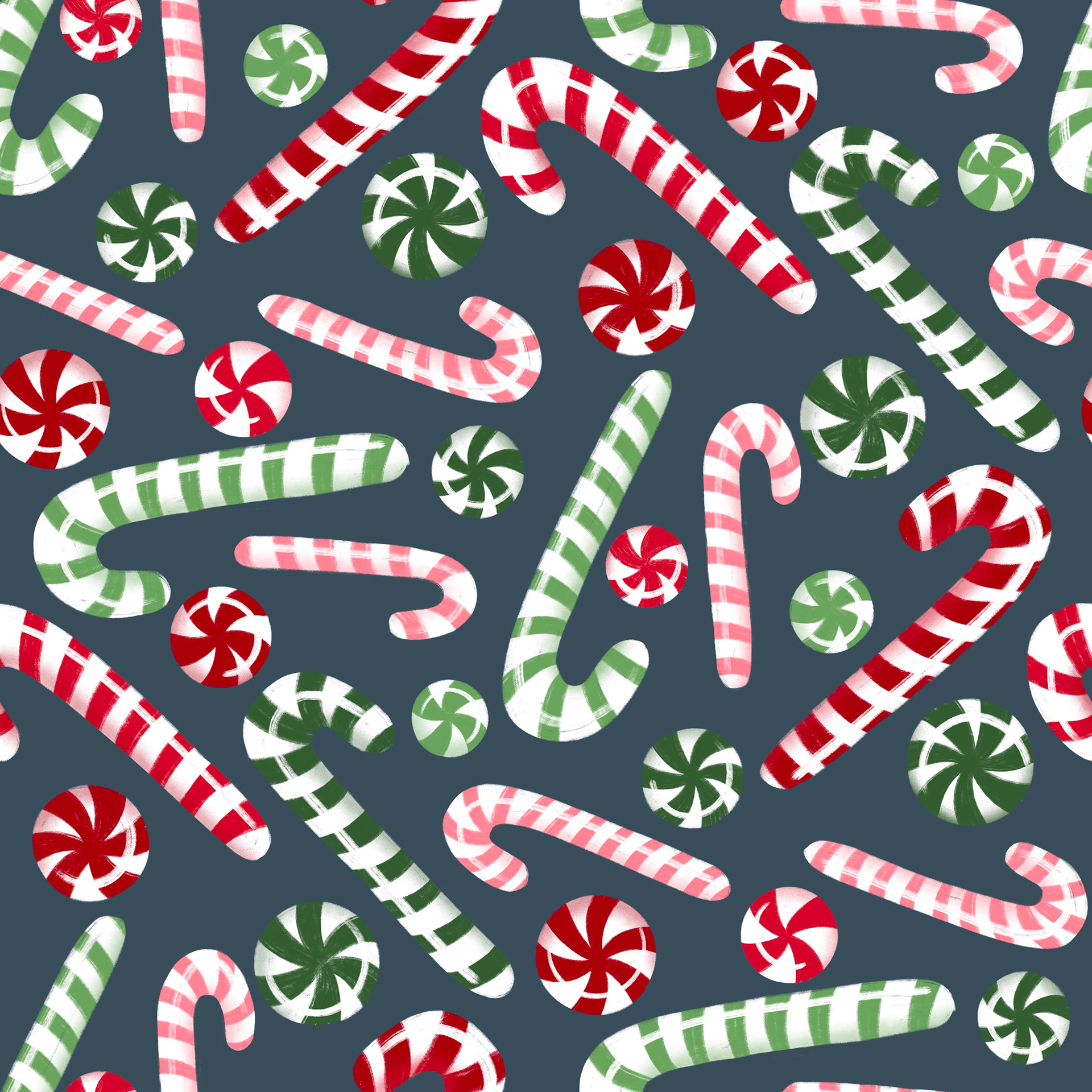 CANDY CANE - MIDNIGHT