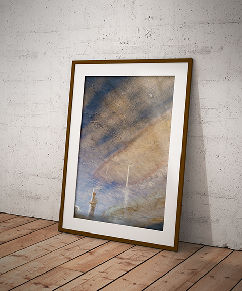 "ROAD RUNNER" Photo tirage d'art