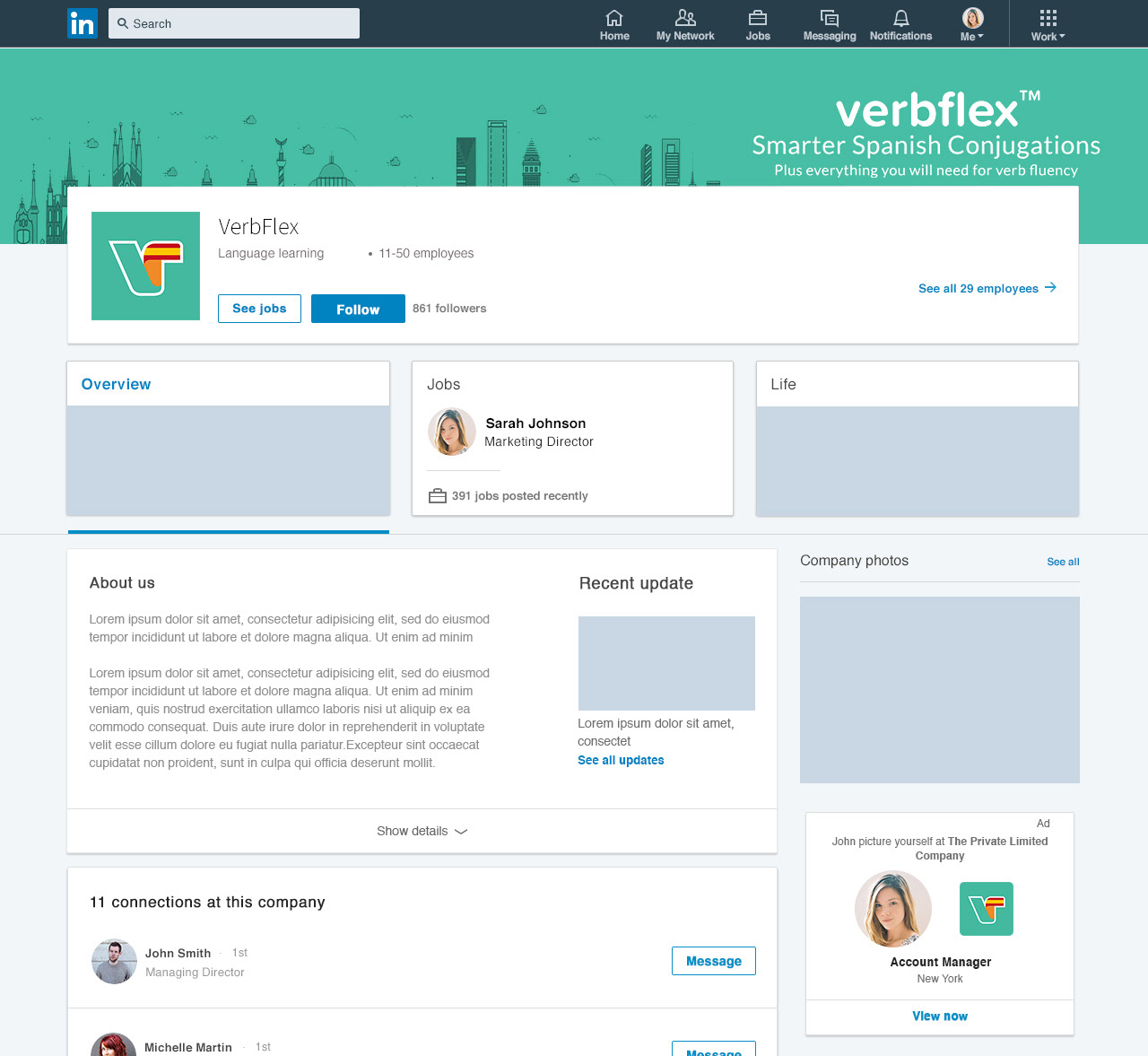 LinkedIn (tablet)