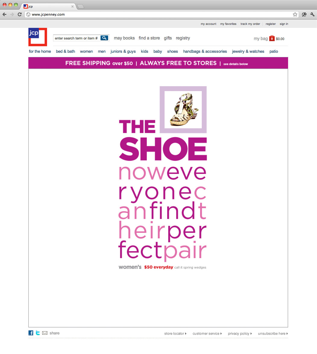 jcpenney-homepage-website-design-shoes