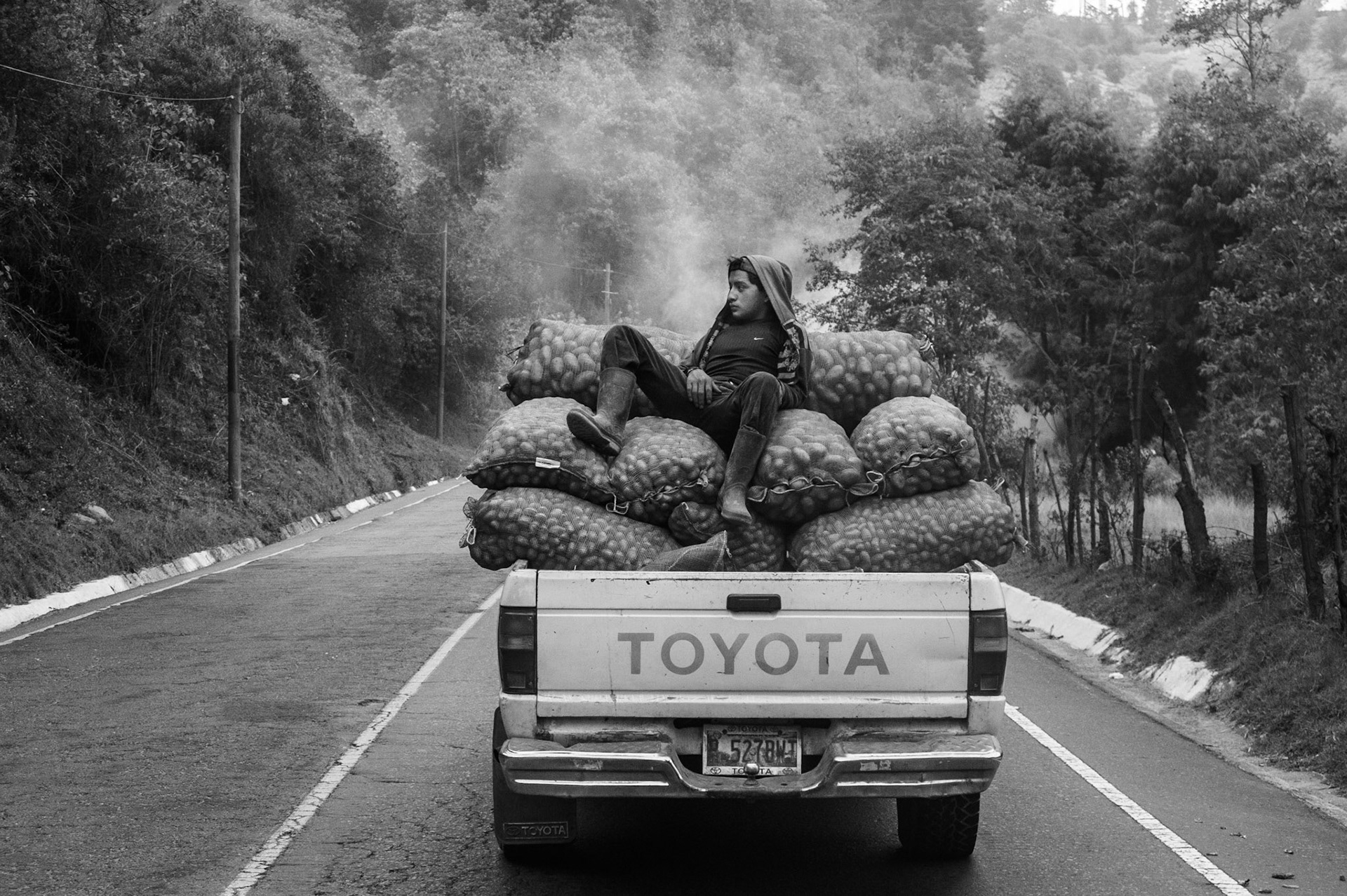 On the Road in Guatemala, 2013