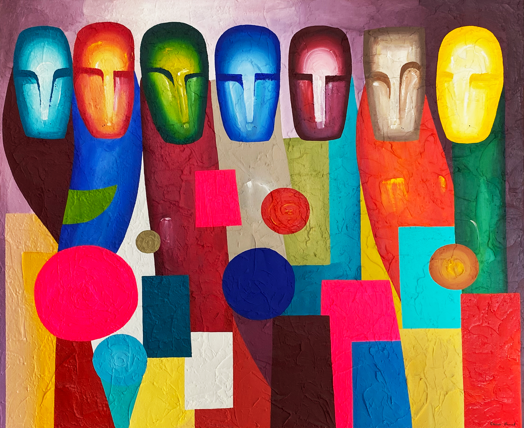 "Strength lies in unity" 100x120cm, Sweden 2023