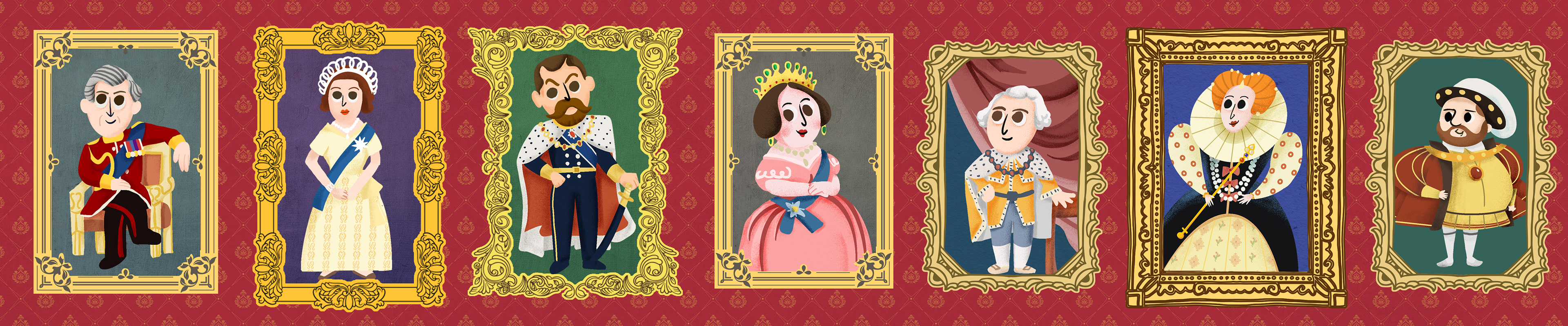 Royalty portraits