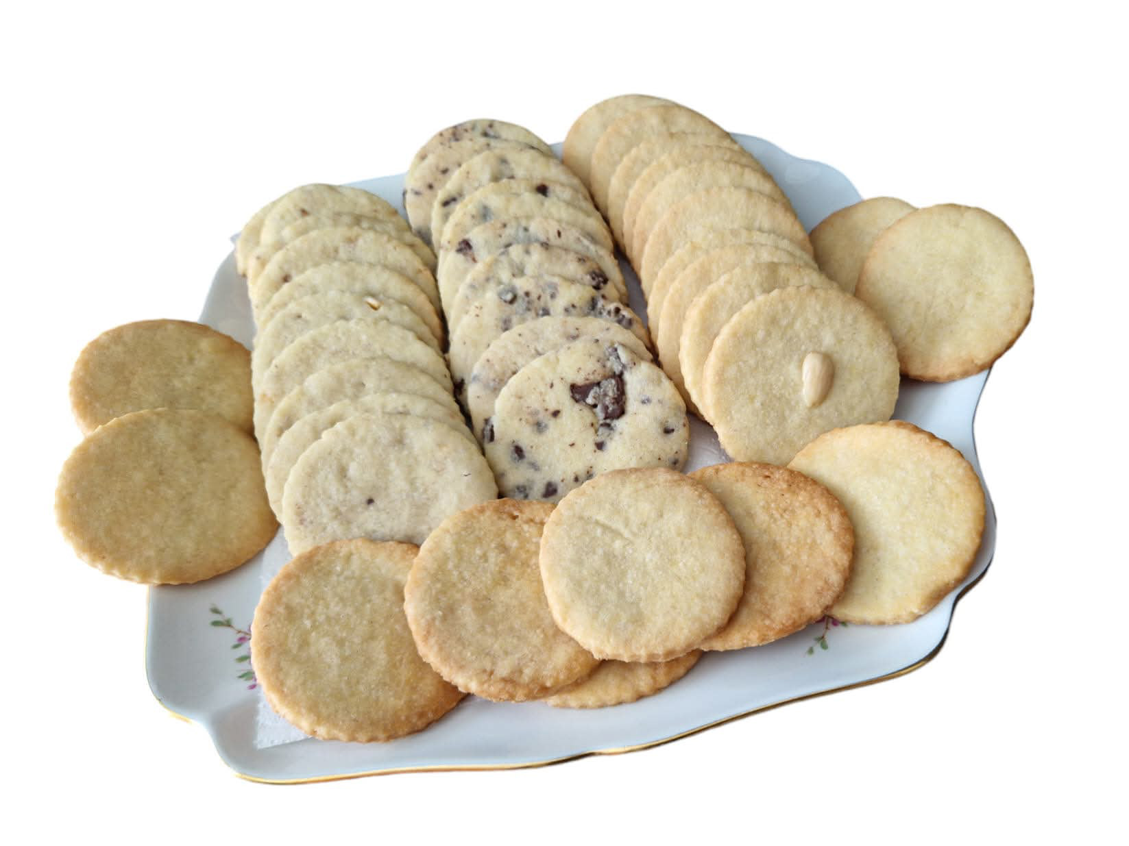 Suikerkoekjes in 4 verschillende smaken