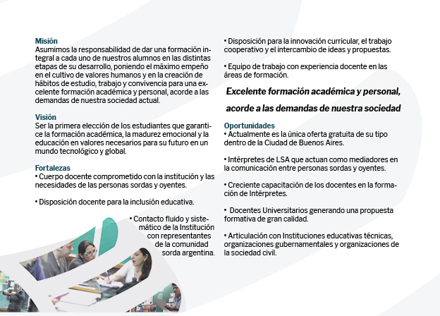 Folleto para IFTS
