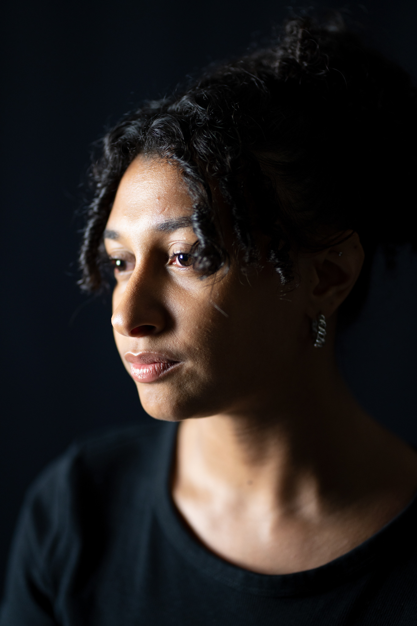 Short Lighting w/ Softbox