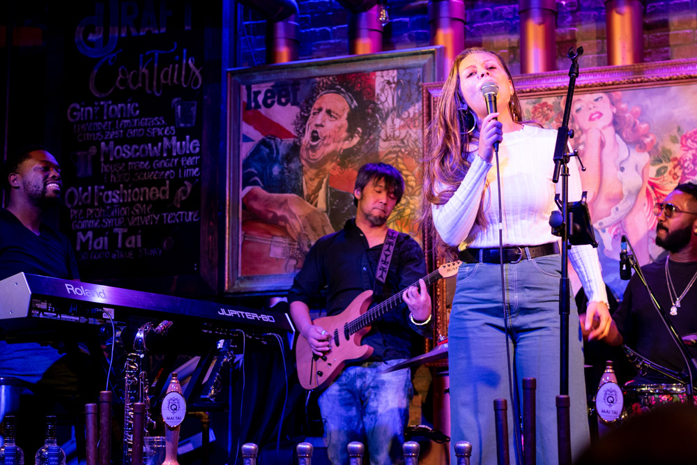 Christine Noel at Copper Blues in Oxnard, CA