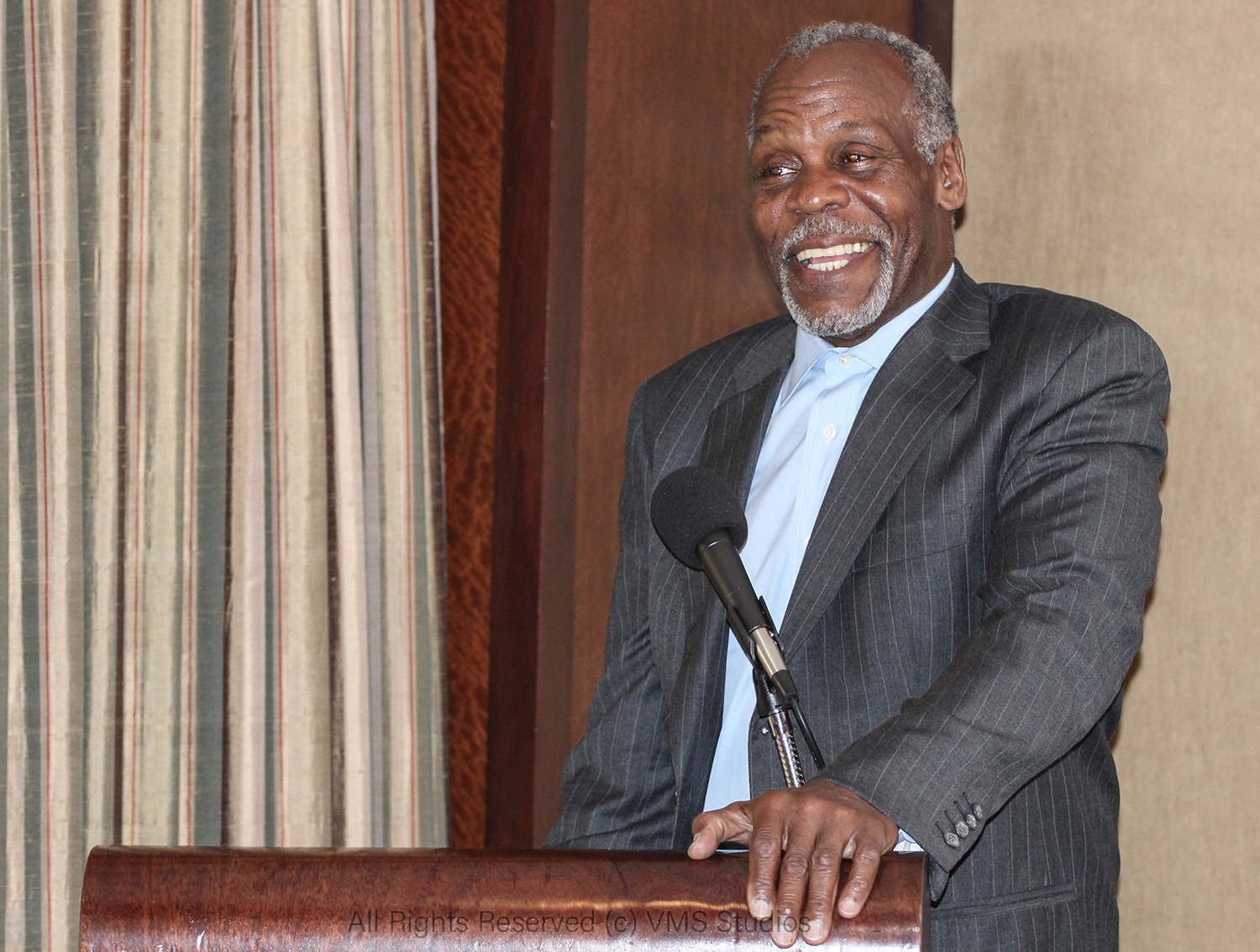 Actor Danny Glover, at speaking engagement