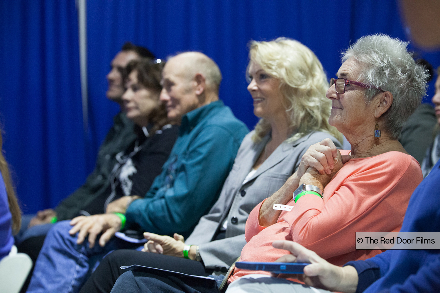 Audience at Flygirls Promotional Funraiser