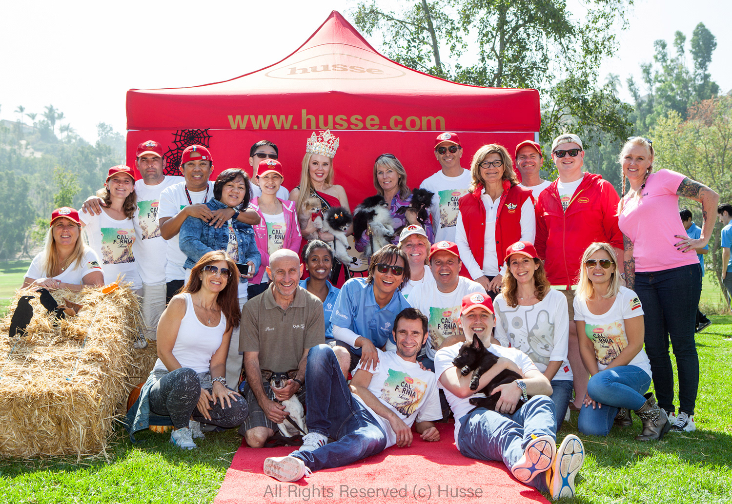 Ms California Shanna Olson attending Husse Corporate Party