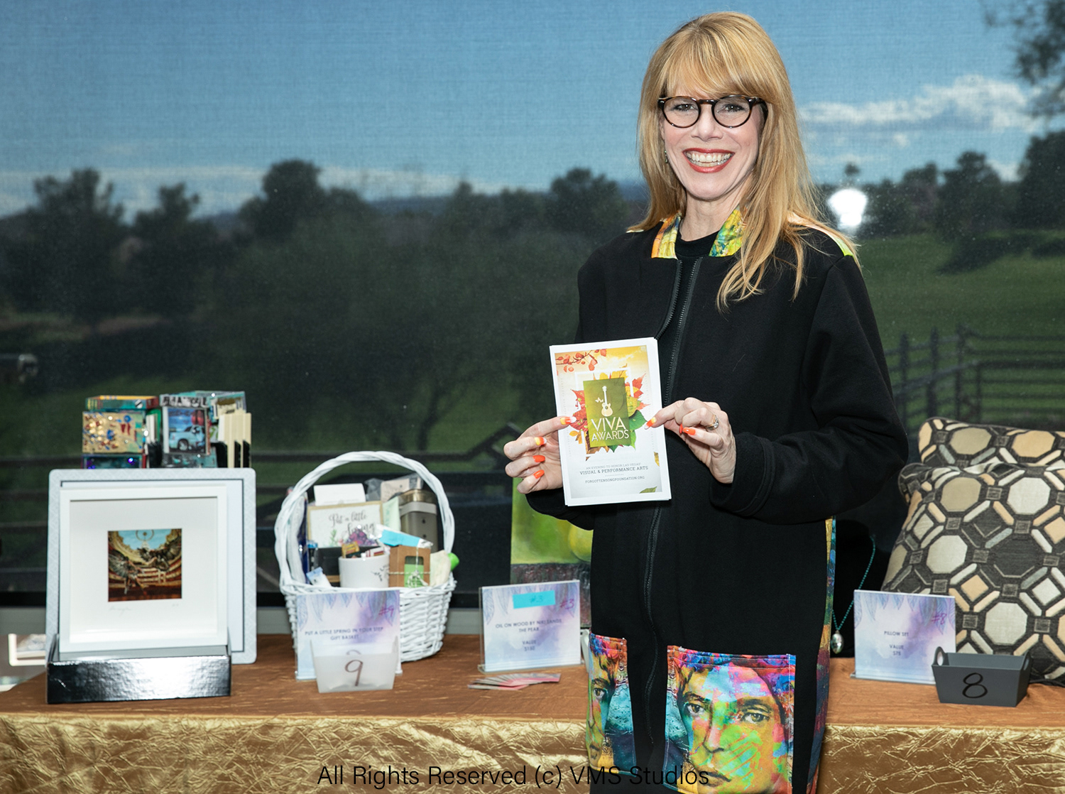 Chic Compass contributor Stacey Gualandi at Viva 2022 Awards/Chic Compass release party