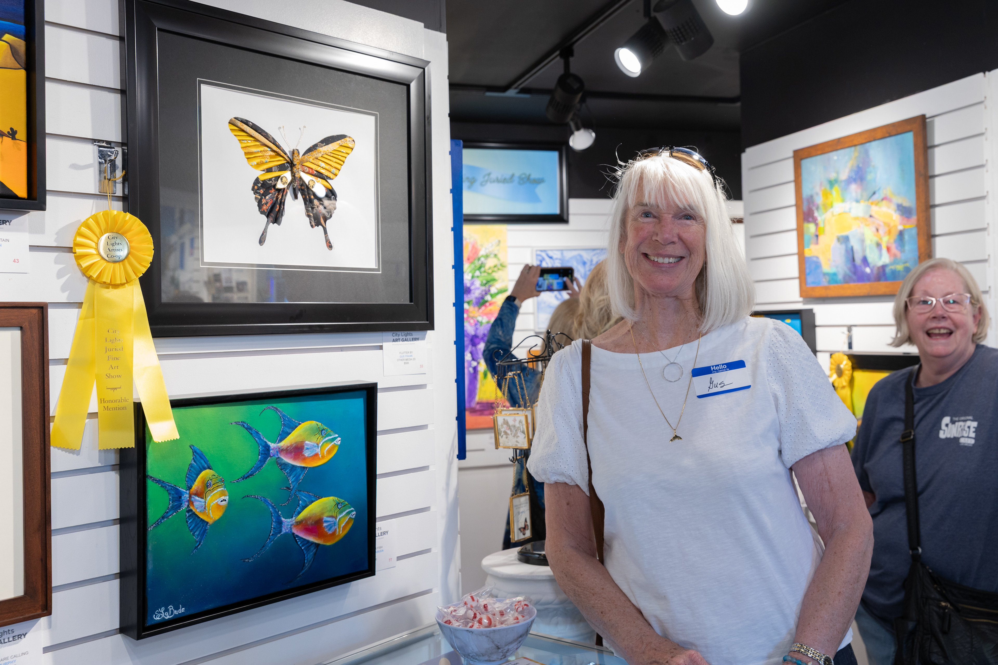 Ribbon Winner at City Lights Art Gallery Spring Juried Show