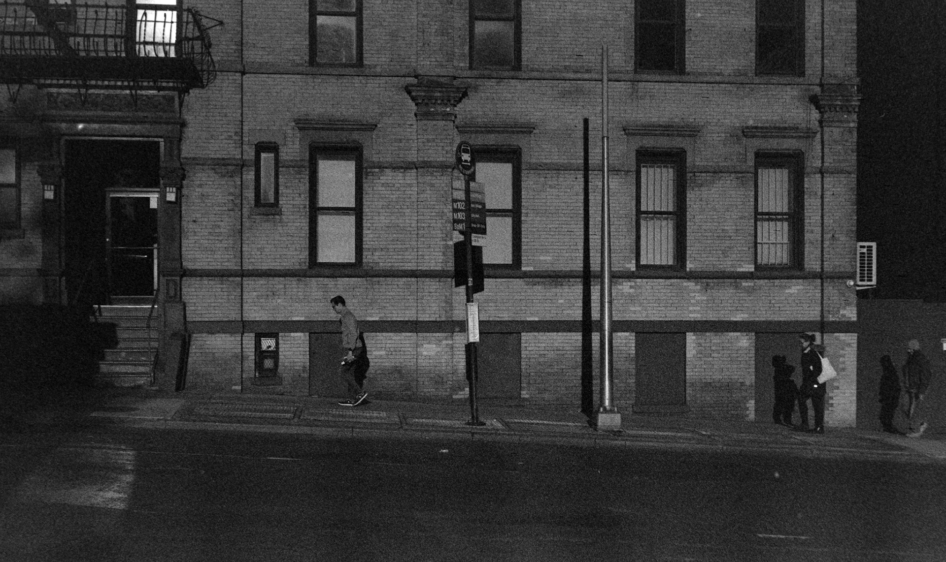 Negative Lab Pro v3.0.2 | Color Model: B+W | Pre-Sat: 4 | Tone Profile: Linear + Gamma | WB: None | LUT: Frontier