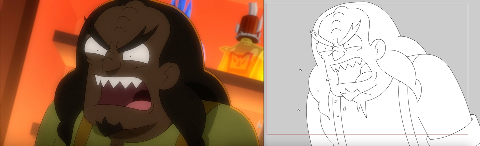 special pose vs. on air shot