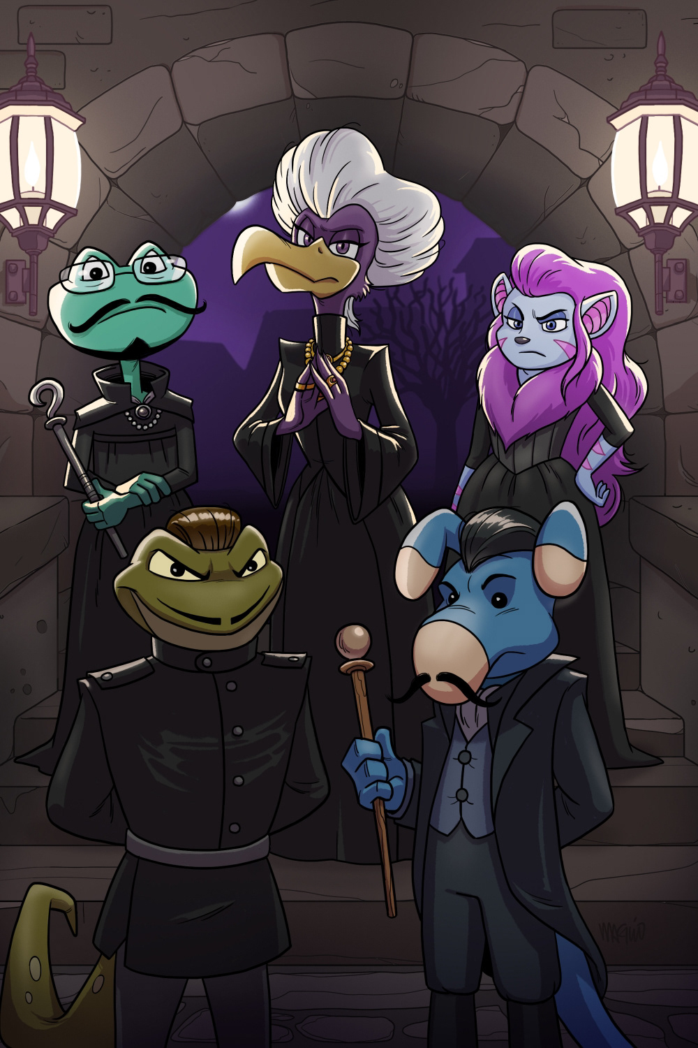 Neopets cards illustration