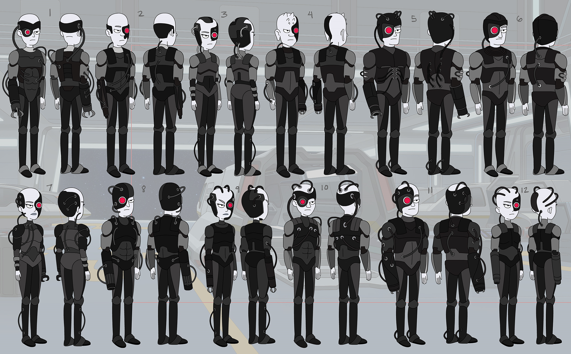 character design turn