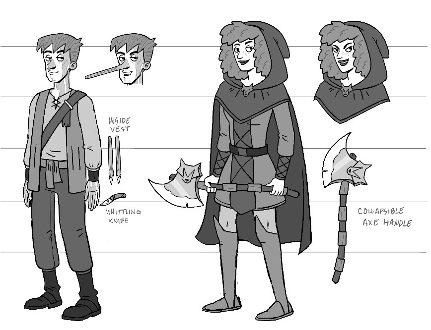 Character development for IDW Entertainment