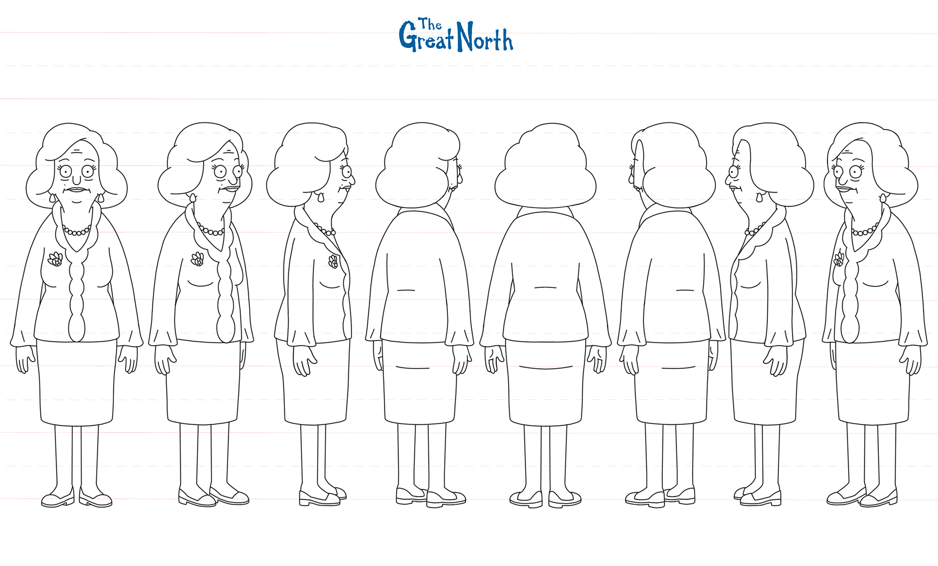 character redress and turn