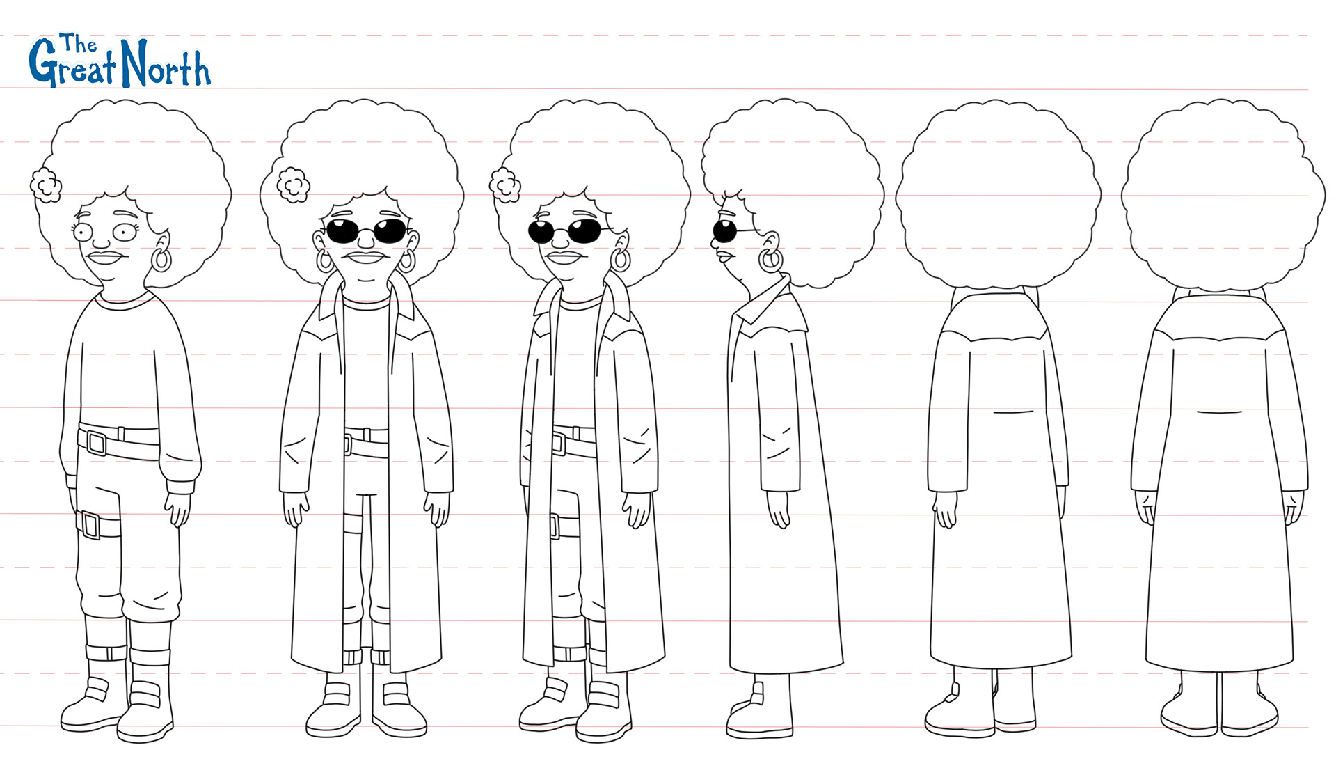 character redress and turn