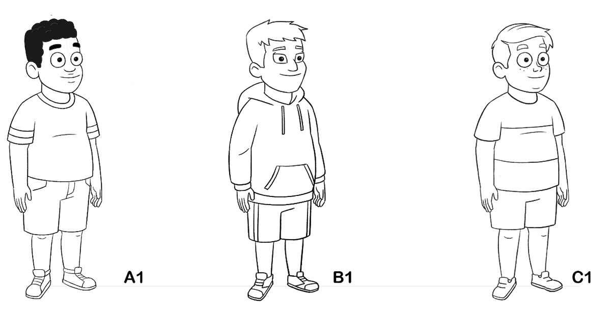background character design