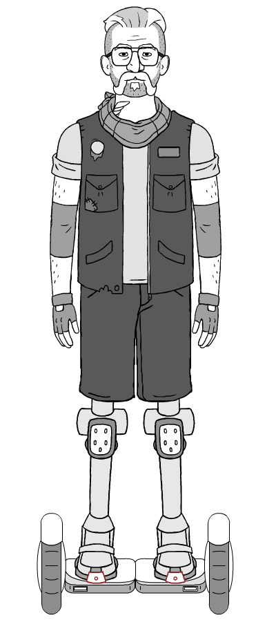 Characters designs for "Fairfax" on Amazon Video